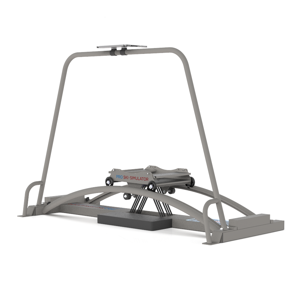 Virtual ski top simulator