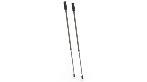 Pro ski poles provide even more complete ski stance and adjustable in length. Suitable for all body heights. This poles can be mount on the Pro ski simulator frames. Max lenght is 135cm (53.15 inch).