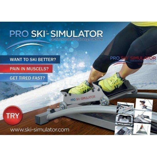 Pro Ski Simulator for ski fitness.